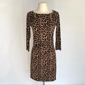 Michael Kors Leopard Print Dress